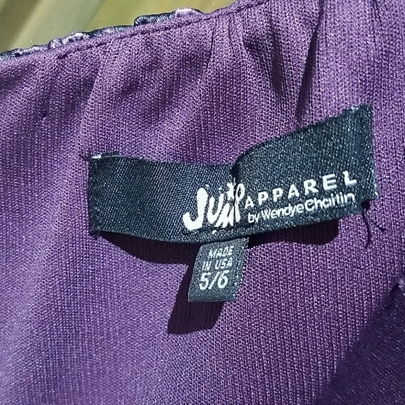 PURPLE BLACK LEOPARD ANIMAL  PRINT STRAPLESS DRESS STRETCH SEXY MOBWIFE CLUBWEAR - Picture 9 of 11